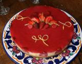 Cheesecake fraise citron