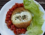 Tartelette au fromage de chèvre et ses tomates au balsamique