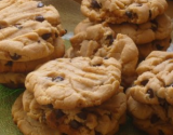 Cookies au beurre de cacahuetes et pépites de chocolat