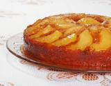 Gâteau de semoule aux pommes caramélisées