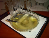 Soupe champagne et Cointreau