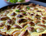 Quiche aux pommes et reblochon