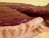 Tarte choco noisette caramel au beurre salé façon twix