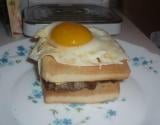 Croque hamburger