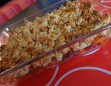 Crumble de carottes confites