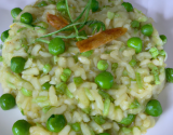 Risotto aux petits pois