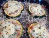 Courgettes aux 4 fromages