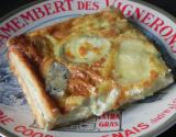 Tarte aux 4 fromages et au fromage cottage cheese