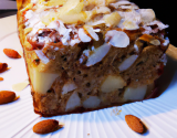 Gâteau aux pommes et amandes