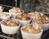 Muffins aux pommes et aux flocons d'avoine