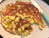 L'omelette aux pommes