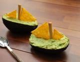 Voilier avocat au guacamole