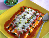 Enchiladas aux légumes maison