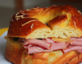 Brioche au jambon