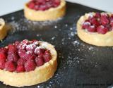 Tartelettes aux framboises et au citron