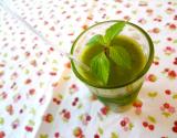 Gaspacho courgettes gingembre