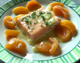 Pavé de saumon aux abricots