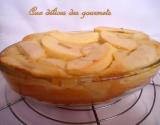 Clafoutis de poires et pommes au caramel maison