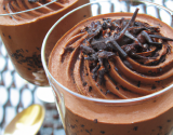 Mousse au chocolat onctueuse