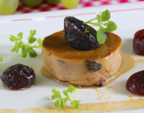 Foie gras aux raisins