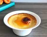 Creme brulée aux abricots