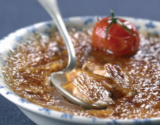 Crème brûlée à la Tomate de France et à la vanille