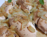 Poulet à l'oignon : une recette très rapide! 