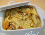 Clafoutis de moules au safran