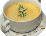 Potage de lentilles au curcuma