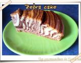 Zebra cake menthe chocolat