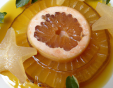 Pamplemousse sur son aspic de carambole