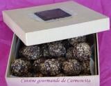 Truffes croustillantes au Muesli et graines sésame