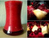 Jus fruits-rouges/pomme