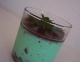 Panna  cotta menthe-chocolat