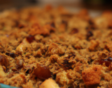 Crumble de dinde aux châtaignes