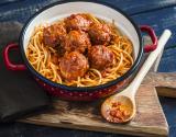 Spaghettis aux boulettes de viande