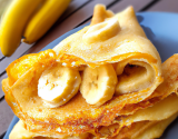 Crêpes à la banane