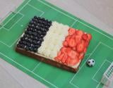 Gâteau terrain de foot