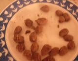 Amandes grillées au chocolat au lait