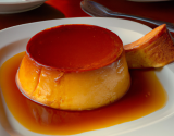 Flan au café