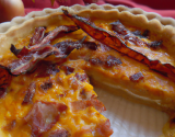 Quiche de potimarron au bacon