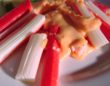 Surimi en sauce