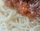 Spaghetti à la bolognaise