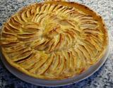 Tarte sablée aux pommes et crème pâtissière