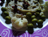 Purée au chou et olives