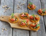 Mini-pizza sans gluten à la patate douce