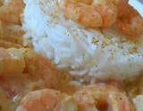 Crevettes lait de coco & tomate