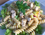 Salade de Fusilli au poulet et aux poires