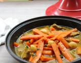 Tajine aux carottes et citron confit