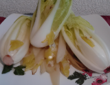 Endives au nuoc mam et au gingembre